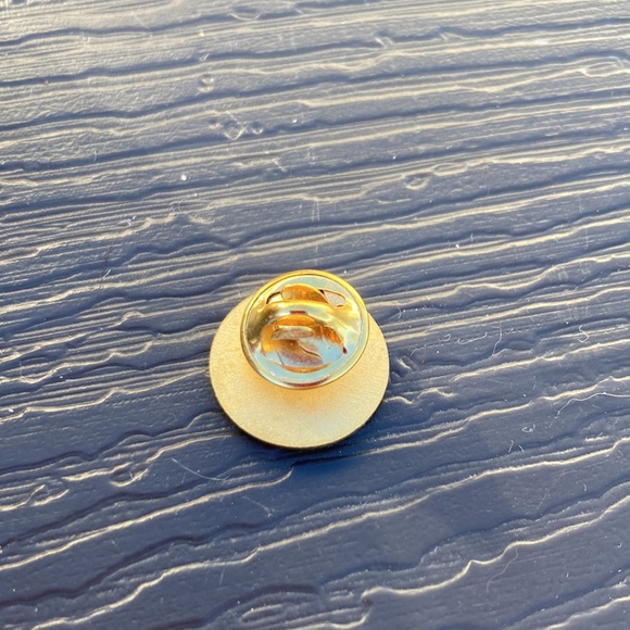 📌La Grange Memorial Hospital Volunteer Pin blue and goldtone Tac pin - Picture 2 of 3